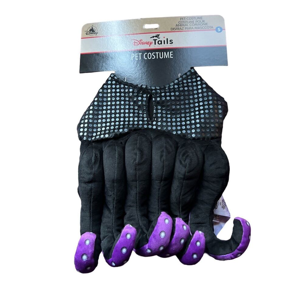 Disney Tails Villain Ursula Fancy Dress Dog Pet Costume Size S M L NEW